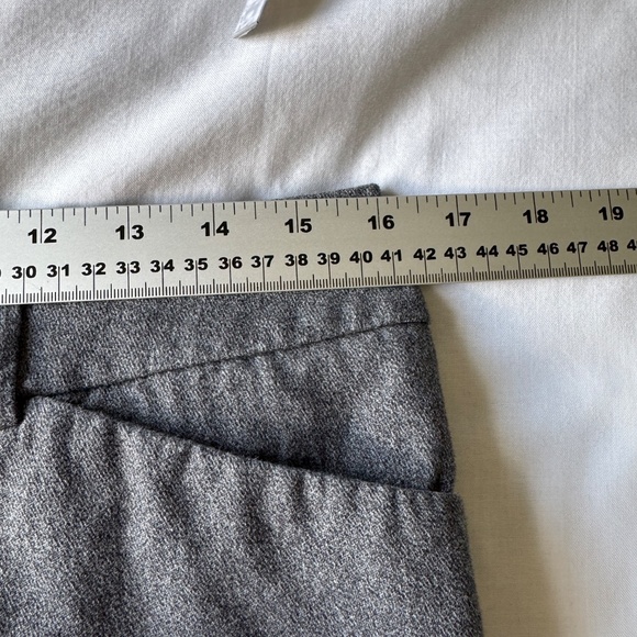 A New Day Women's Trouser Casual Dress Ankle Pant Gray Size 8 Cropped Career - Picture 10 of 14